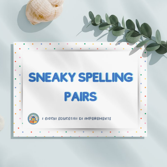 Sneaky Spelling Pairs – Educational Memory Game