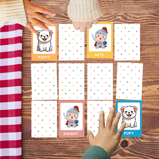 Sneaky Spelling Pairs – Educational Memory Game